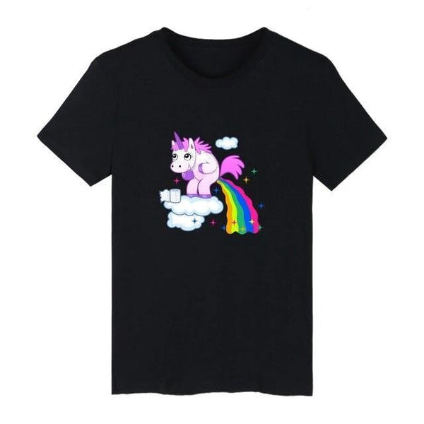 Unicorn Pooping Rainbows Shirt